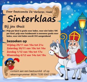 Huisbezoek van de sint