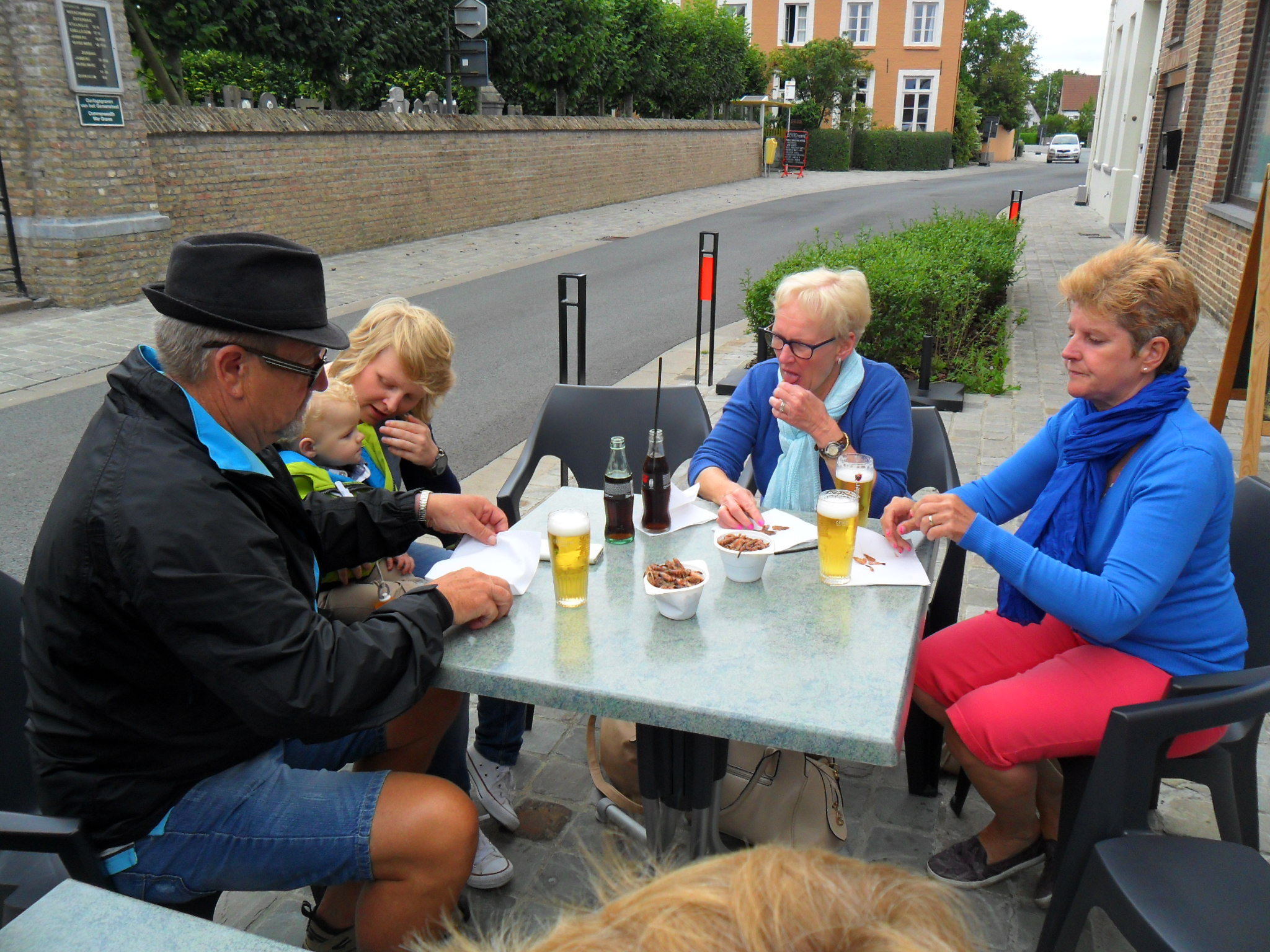 Fietstocht Verloren Hoek - 15 aug 2015 (21)